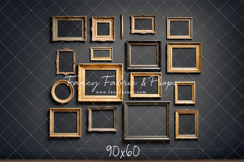 Jewel Frames - Gray - With Sweep Option