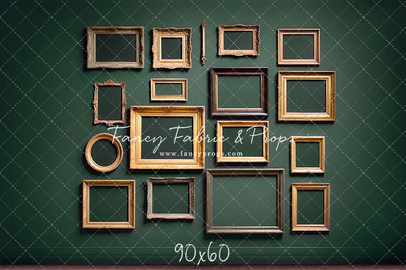 Jewel Frames - Green - With Sweep Option