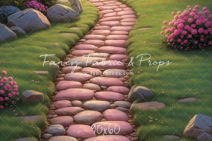 Periwinkle Wanderer Mat Floor