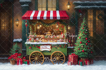 Yuletide Treats Cart - With Sweep Option