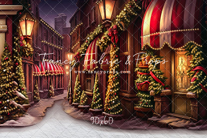 Crimson Christmas Shops - with Sweep Option