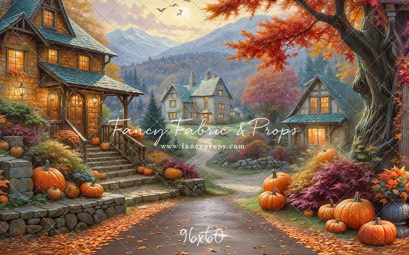 Autumn Village Vista - With Sweep Option