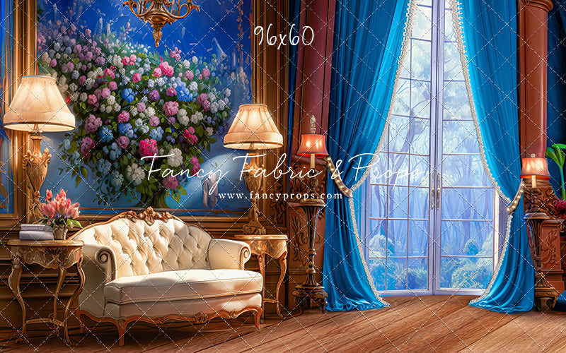 Elegant Lounge - Blue - With Sweep Option