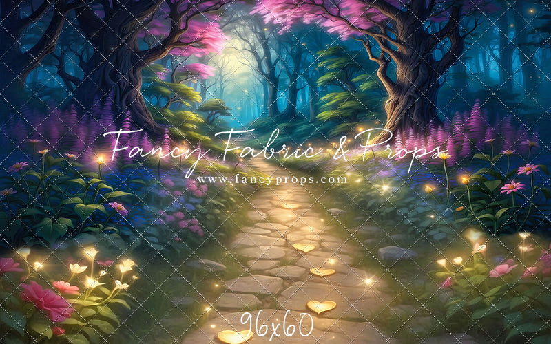 Fairy Valentine Forest - With Sweep Option