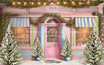 Frosty Sweet Shop - Pink & Blue - with Sweep Option