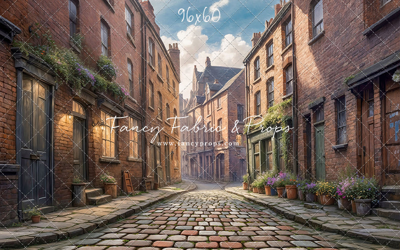 Garrison Lane - Colored Cobblestone - With Sweep Option