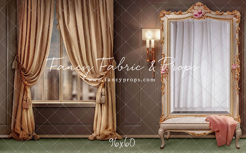 Glam Mirror - Green Floor - With Sweep Option