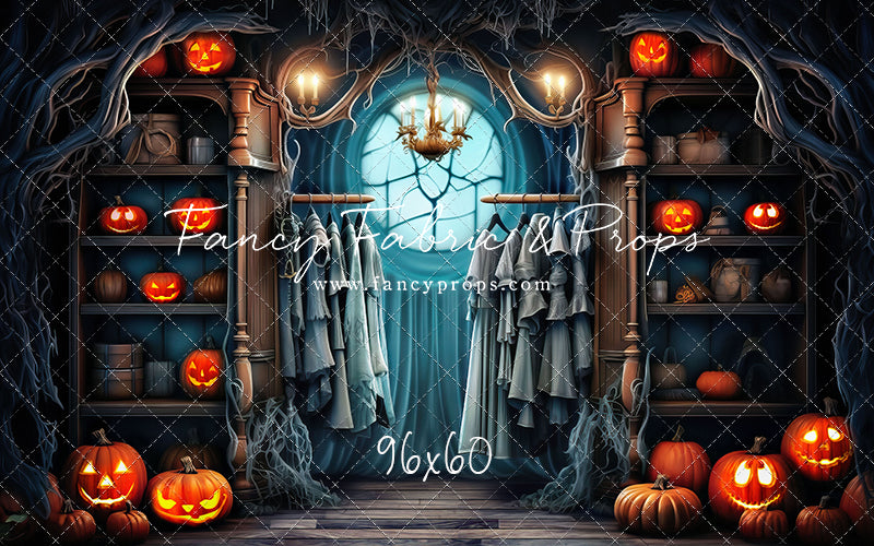 Haunted Wardrobe -Grey Floor - With Sweep Option