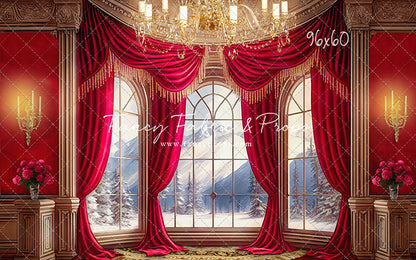 Holiday At The Abbey - Red Carpet Option - with Sweep Option