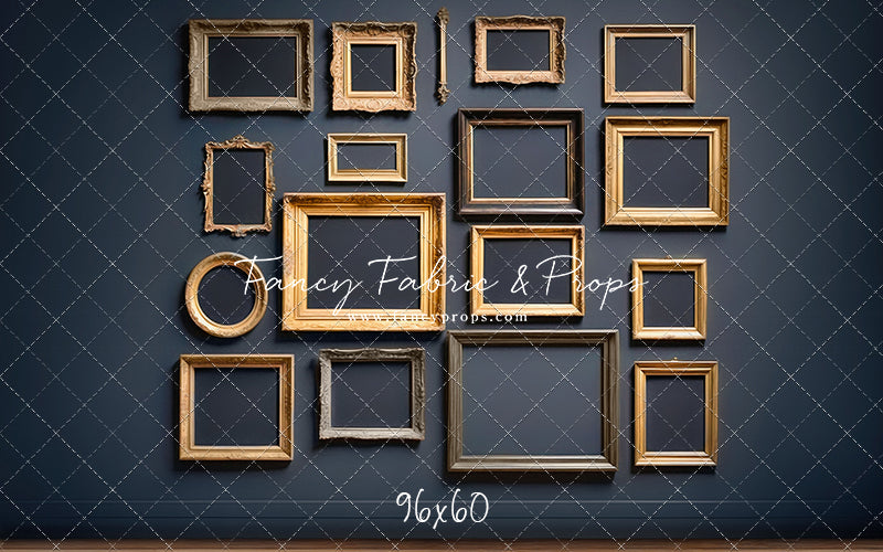 Jewel Frames - Blue - With Sweep Option