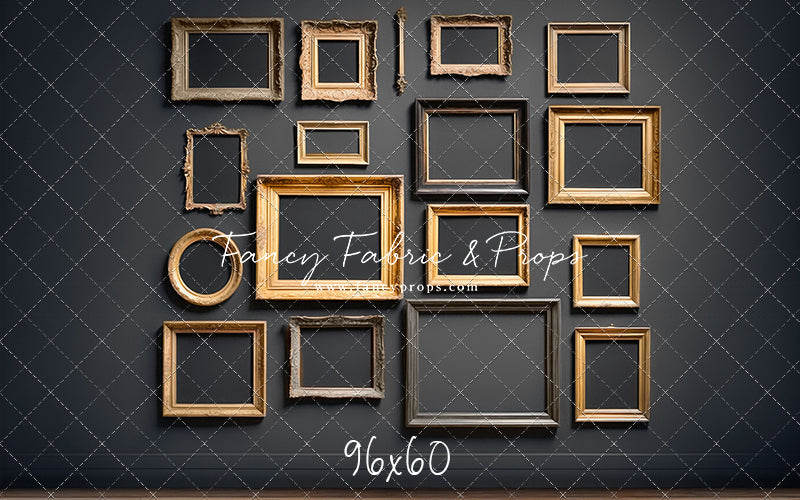 Jewel Frames - Gray - With Sweep Option