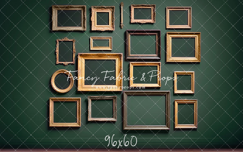 Jewel Frames - Green - With Sweep Option