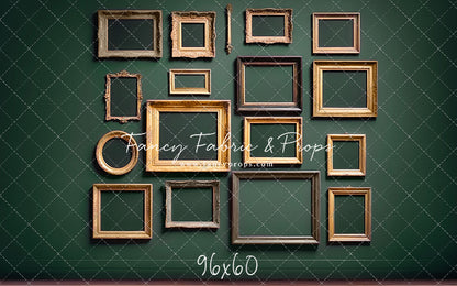 Jewel Frames - Green - With Sweep Option