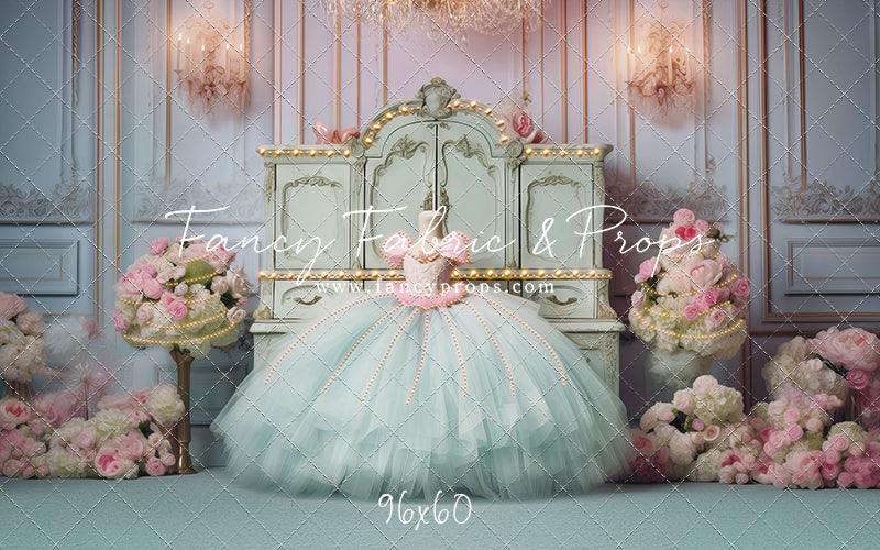 Miss Charlotte - Sage Carpet - With Sweep Option