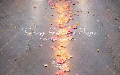 Path of Petals Concrete Floor