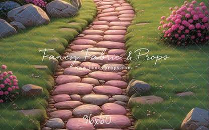 Periwinkle Wanderer Mat Floor