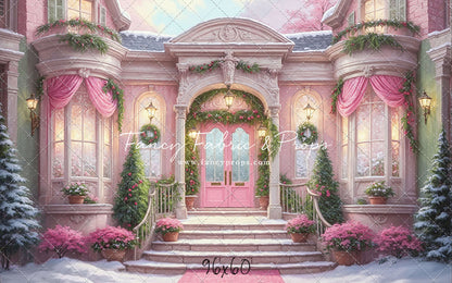 Rose Victorian Christmas - With Sweep Option