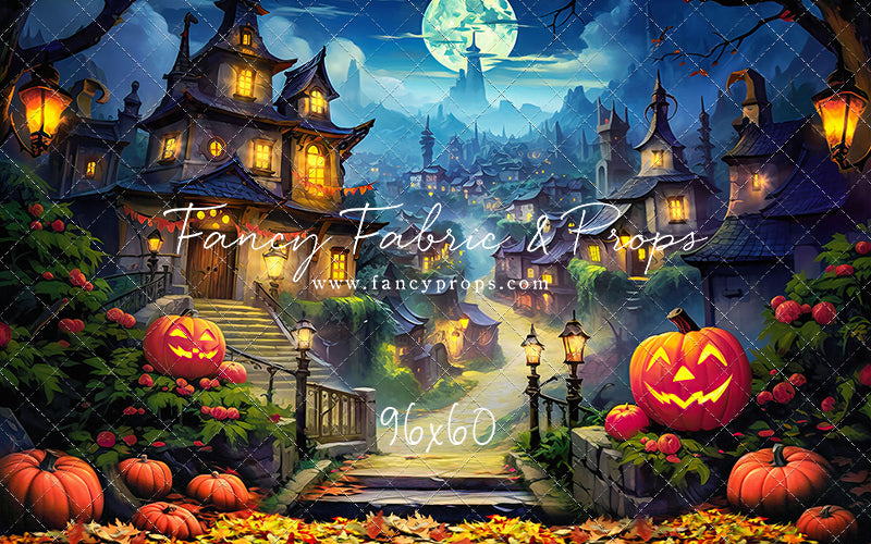 Spooky Town- No Lights - With Sweep Option