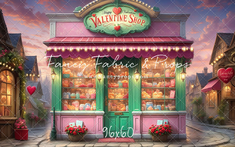 Sweet Valentine Shop- With Sweep Option