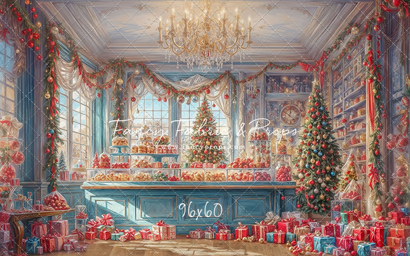 Winter Wonderland Sweet Shop - With Sweep Option