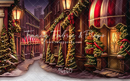 Crimson Christmas Shops - with Sweep Option