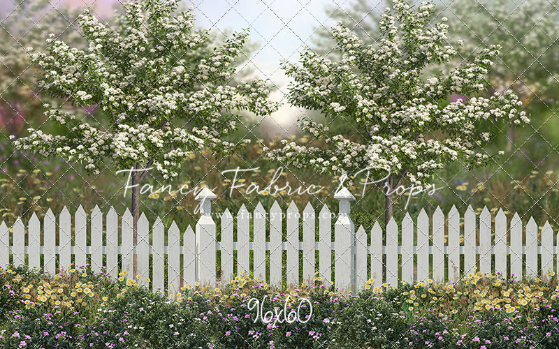 Country Spring Picket Fence