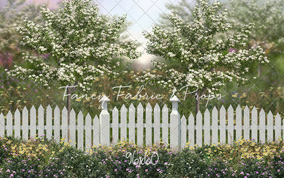 Country Spring Picket Fence