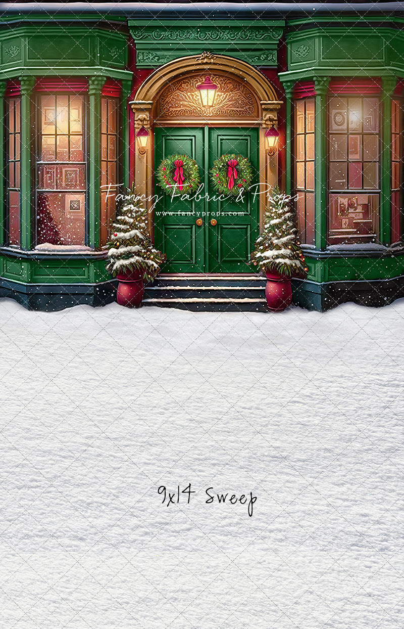 Heartfelt Holiday Home - Green With Snow Option - with Sweep Option