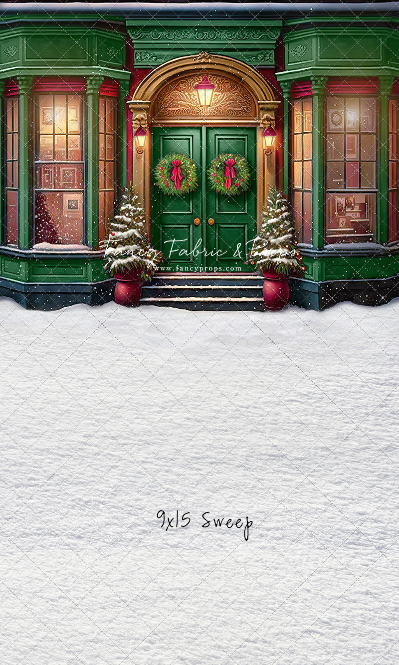 Heartfelt Holiday Home - Green With Snow Option - with Sweep Option