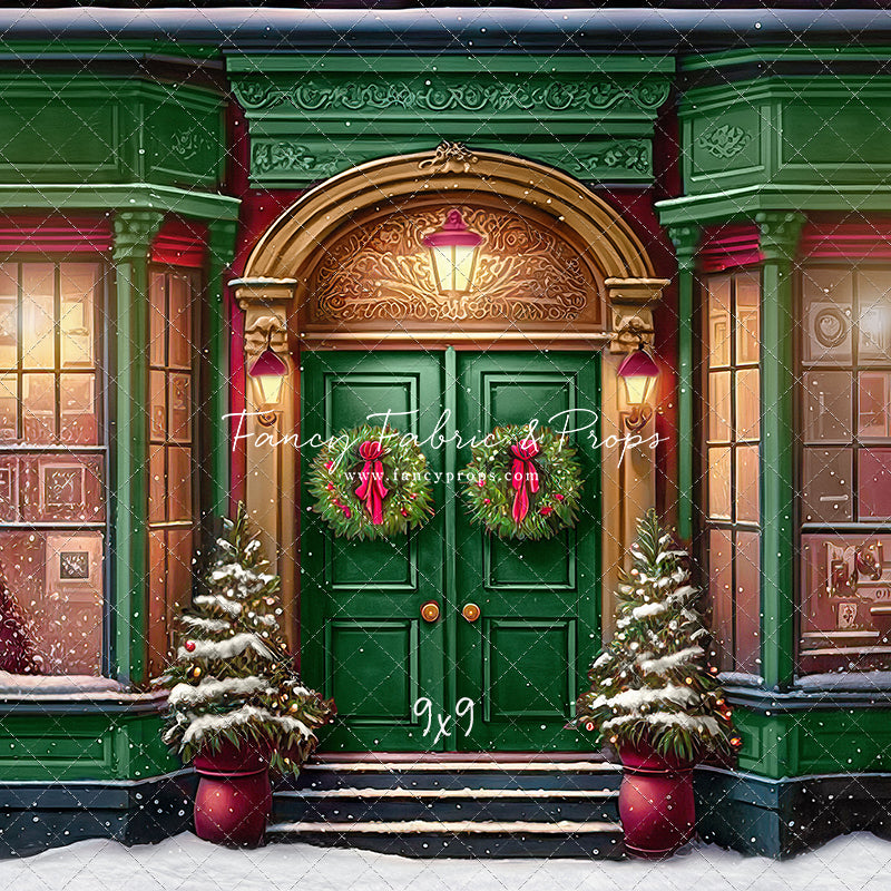 Heartfelt Holiday Home - Green With Snow Option - with Sweep Option