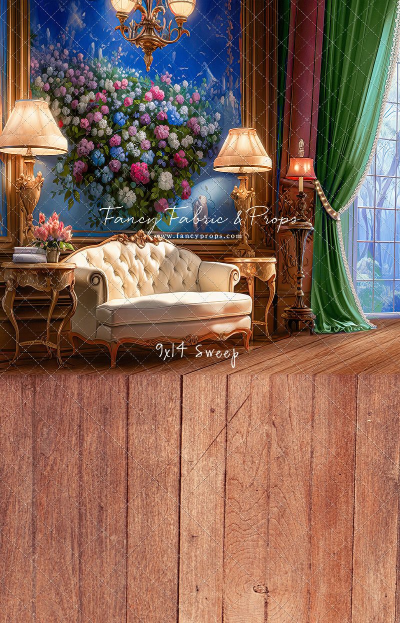 Elegant Lounge - Green - With Sweep Option