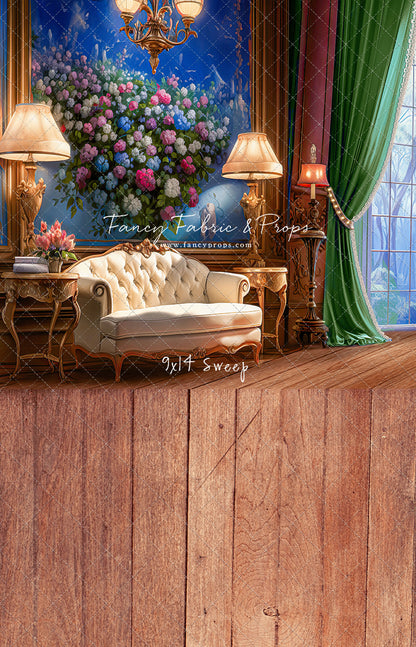 Elegant Lounge - Green - With Sweep Option