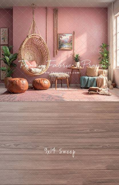 Blushing Serenity Room - With Sweep Option