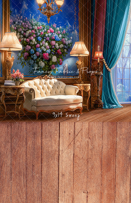 Elegant Lounge - Cyan - With Sweep Option