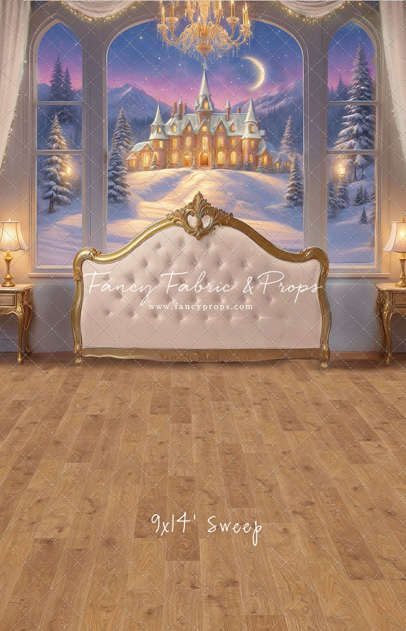 Holiday Fairytale Slumber - White  - With Sweep Option