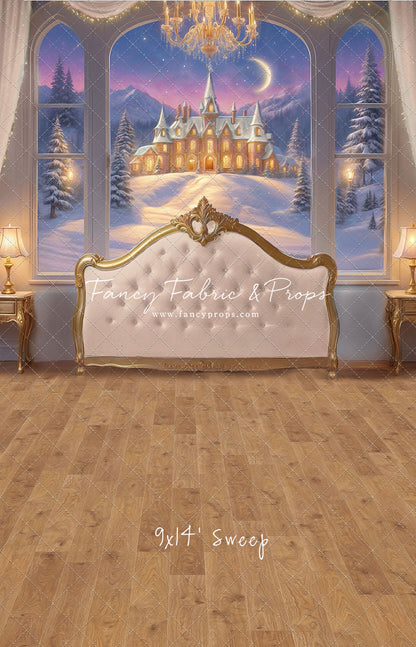 Holiday Fairytale Slumber - White  - With Sweep Option
