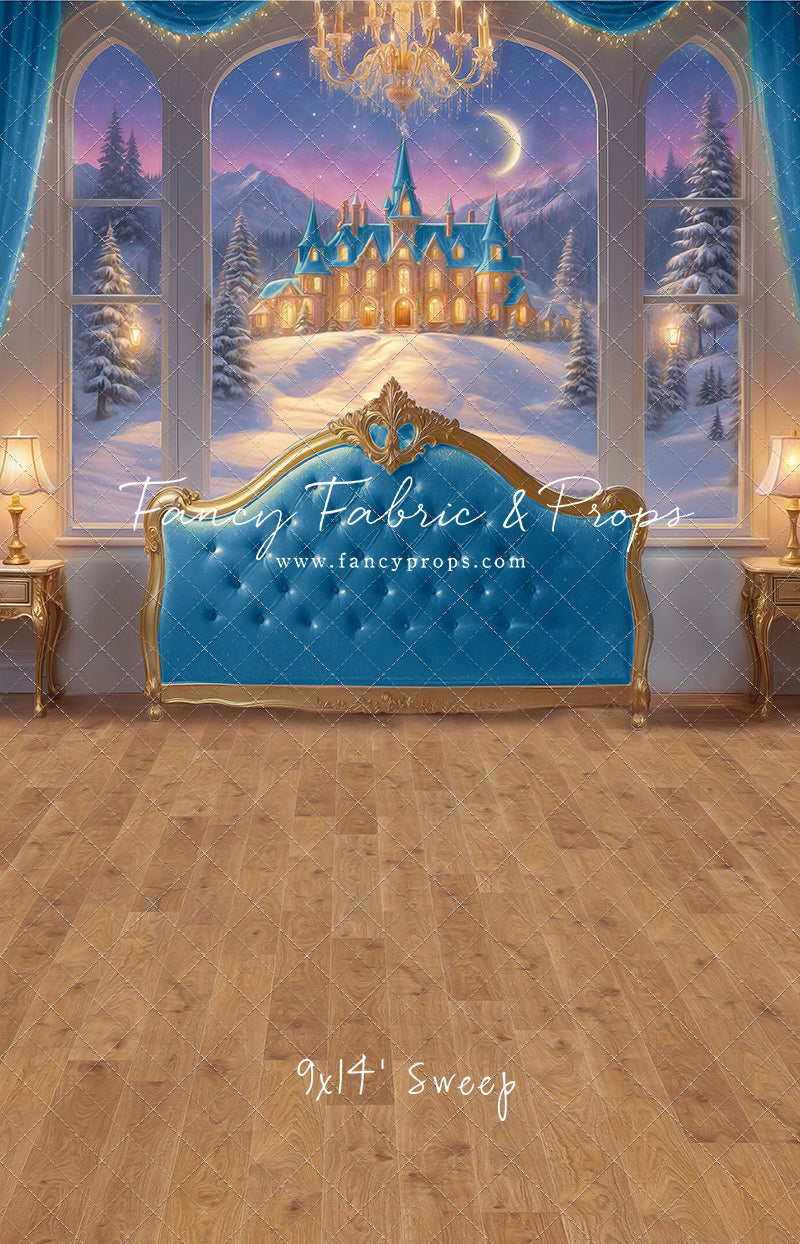 Holiday Fairytale Slumber - Blue  - With Sweep Option