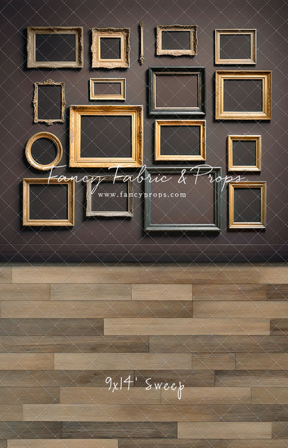 Jewel Frames - Brown - With Sweep Option