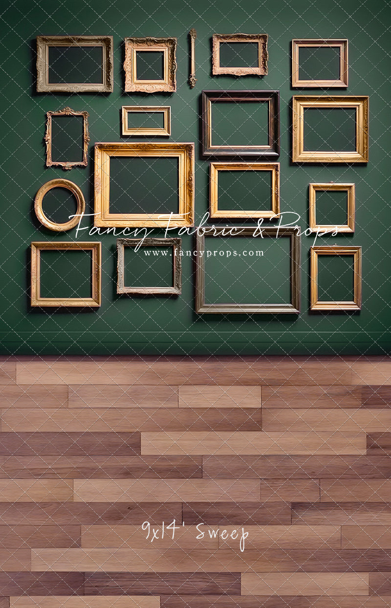 Jewel Frames - Green - With Sweep Option