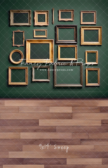 Jewel Frames - Green - With Sweep Option