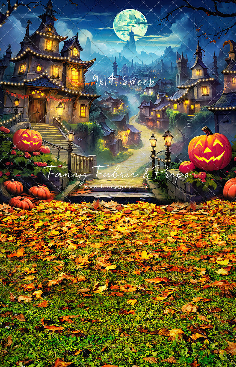 Spooky Town- With Lights - With Sweep Option