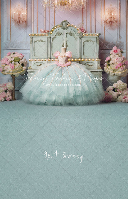 Miss Charlotte - Sage Carpet - With Sweep Option