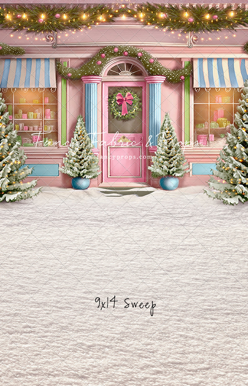 Frosty Sweet Shop - Pink & Blue - with Sweep Option