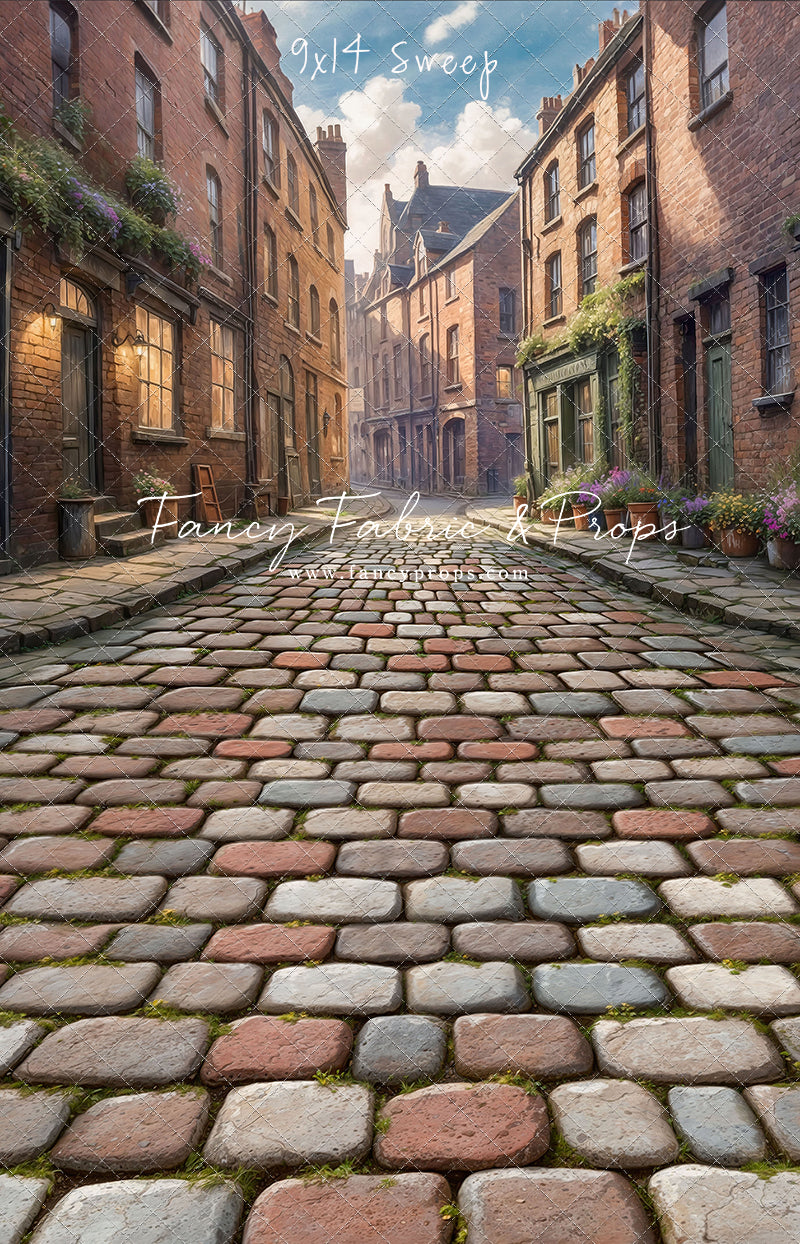 Garrison Lane - Colored Cobblestone - With Sweep Option