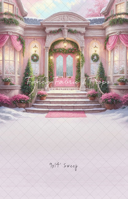 Rose Victorian Christmas - With Sweep Option