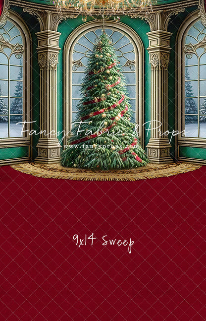 Royal Christmas Tree - Red Carpet Option - with Sweep Option