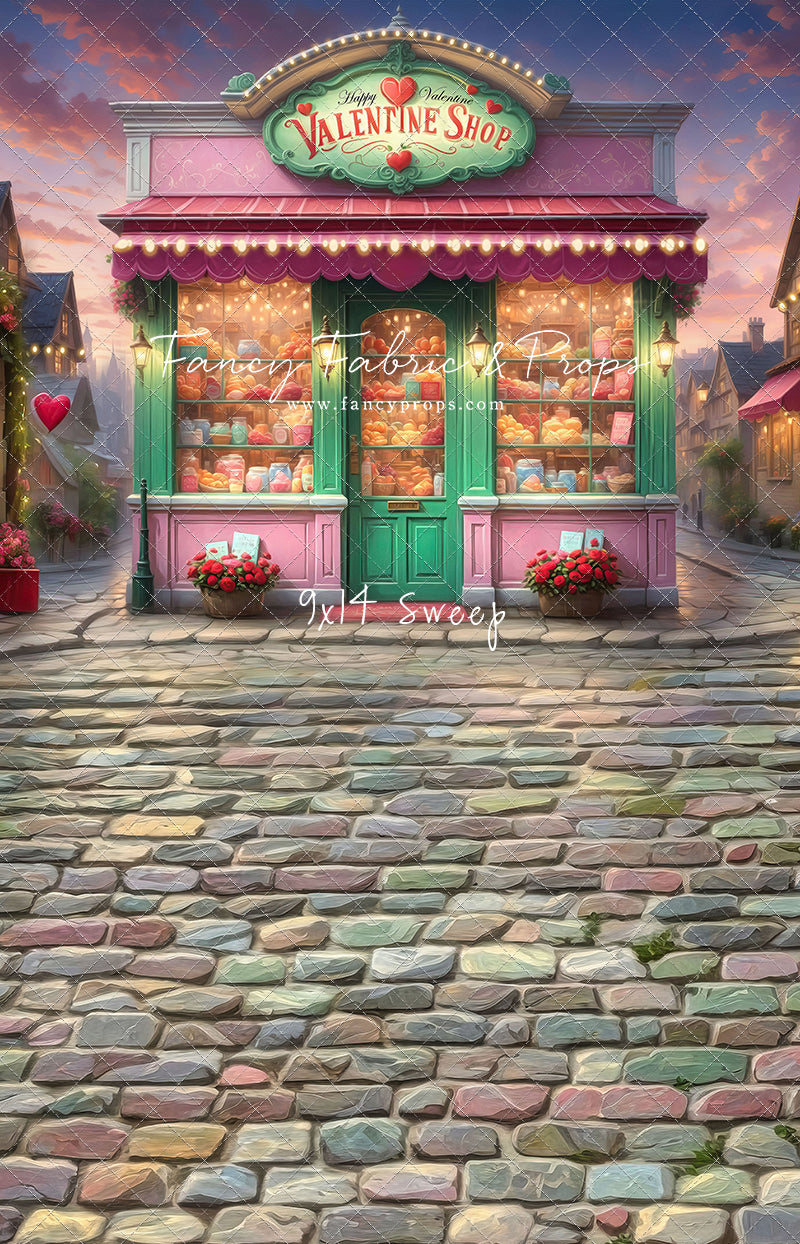 Sweet Valentine Shop- With Sweep Option