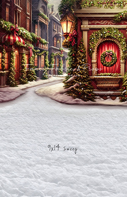 Crimson Emporium Alley - with Sweep Option