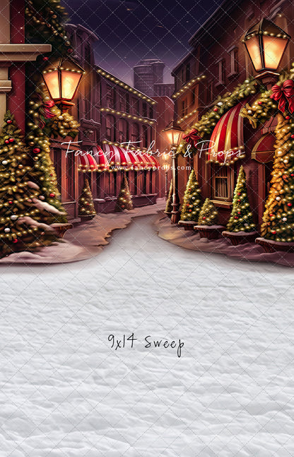 Crimson Christmas Shops - with Sweep Option