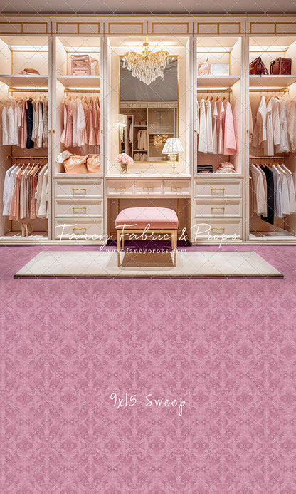 Boss Babe Closet - Pink Carpet - With Sweep Option